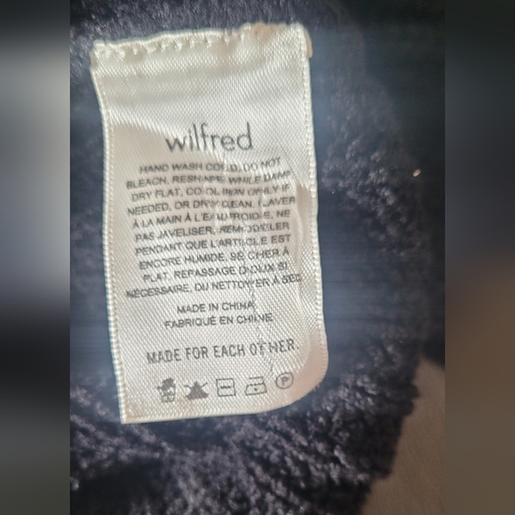 Wilfred Essential Chenille Sweater Size S - Picture 5 of 6